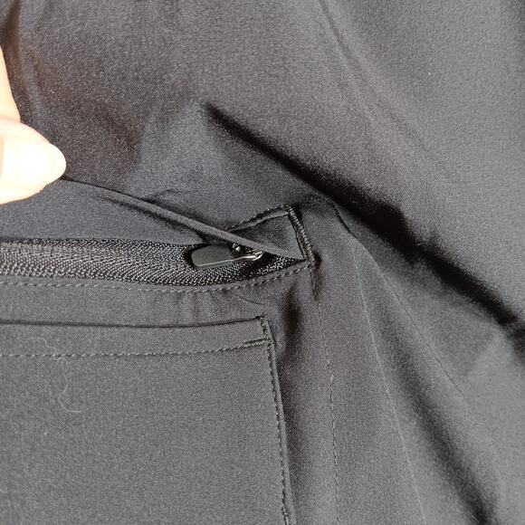 All In Motion 7" Cargo Shorts S Black Elastic Waist / Drawstring 5 Pockets - Picture 9 of 11